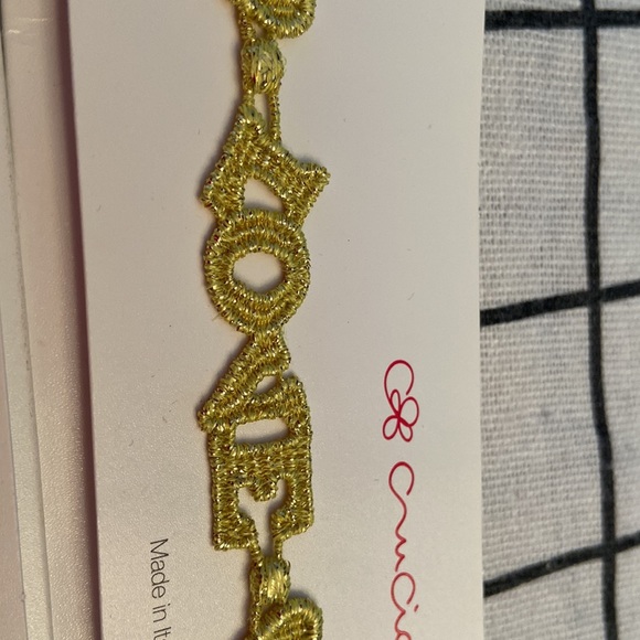 Brand New Full Packing Cruciani lace Bracelet x 5 - Picture 9 of 10